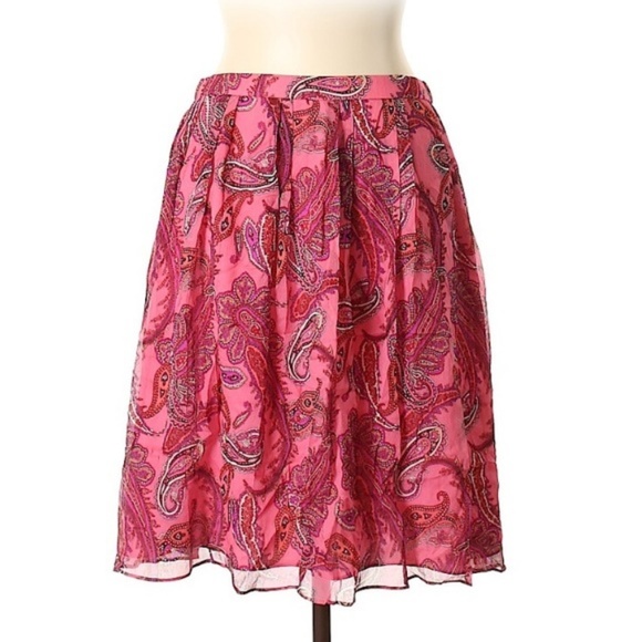 J. Crew Skirts Nwt J Crew Silk Skirt Poshmark